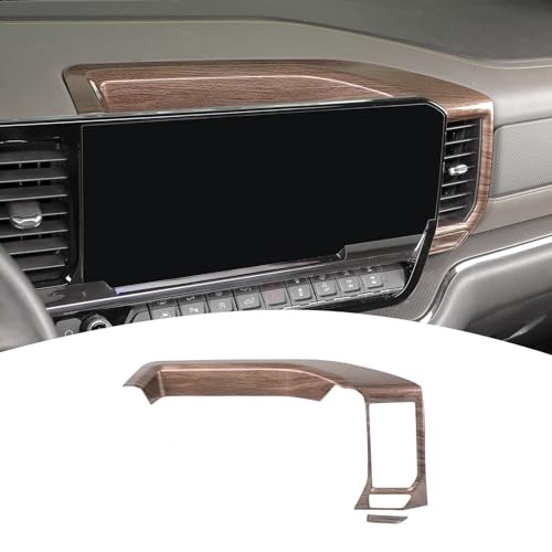 for Silverado Center Dashboard Tray Panel Trim Cover for Chevy Silverado brown