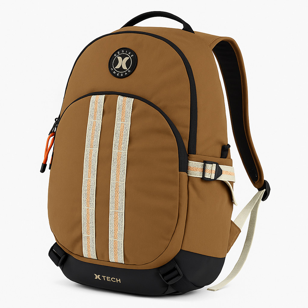 Hurley Joshua Travel Backpack Golden Doodle Versatile Storage