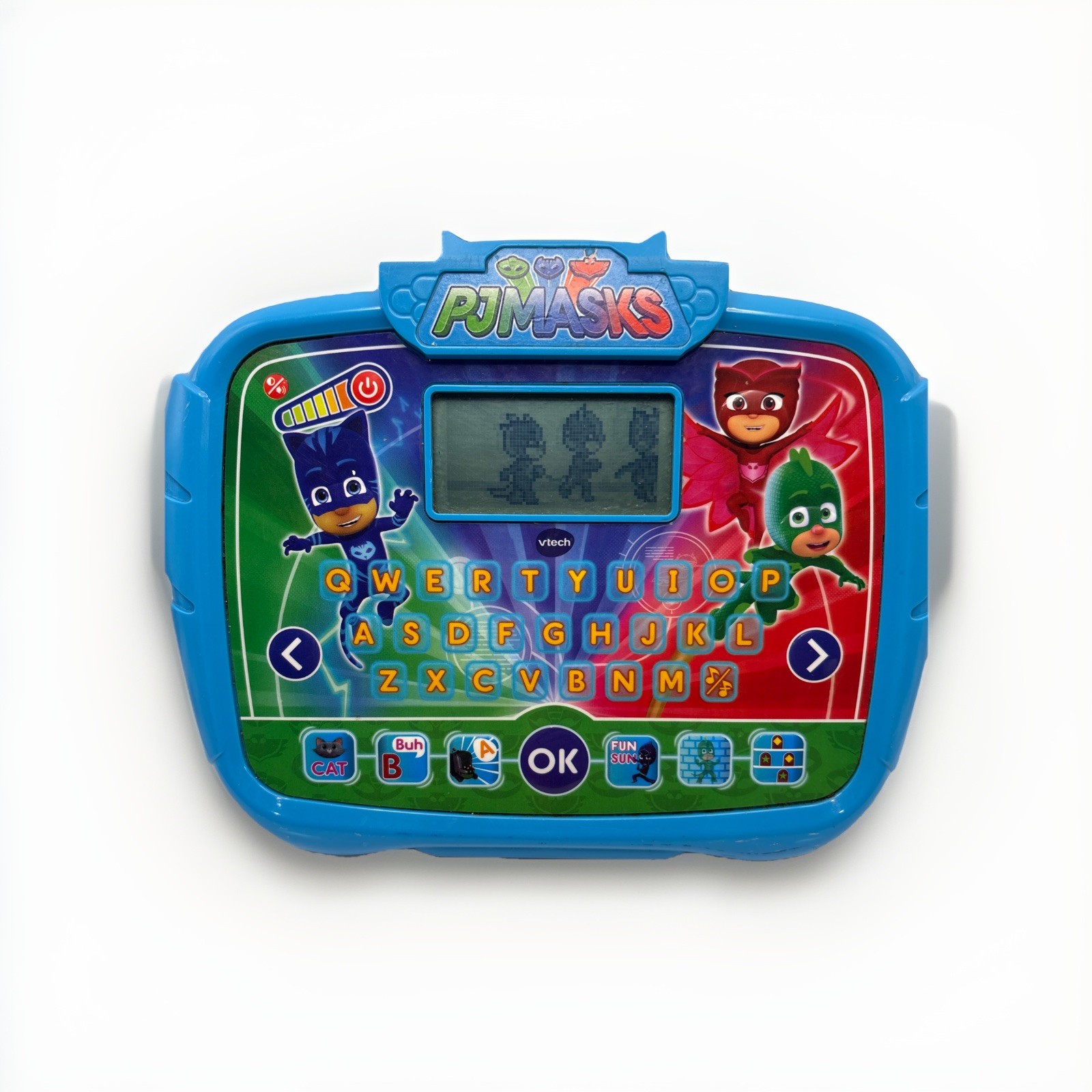 VTech PJ Masks Time to Be a Hero EDUCATIONAL Learning Tablet ABCs. TESTED WORKS