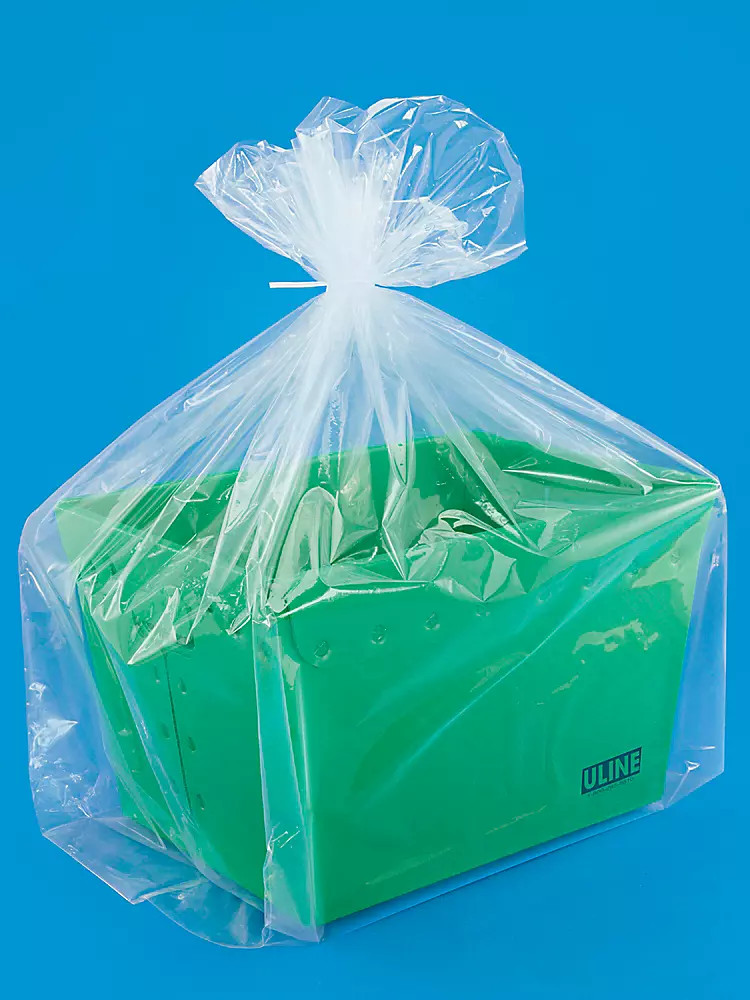 Pack of 250 20 x 18 x 36" 2 Mil Gusseted Poly Bags