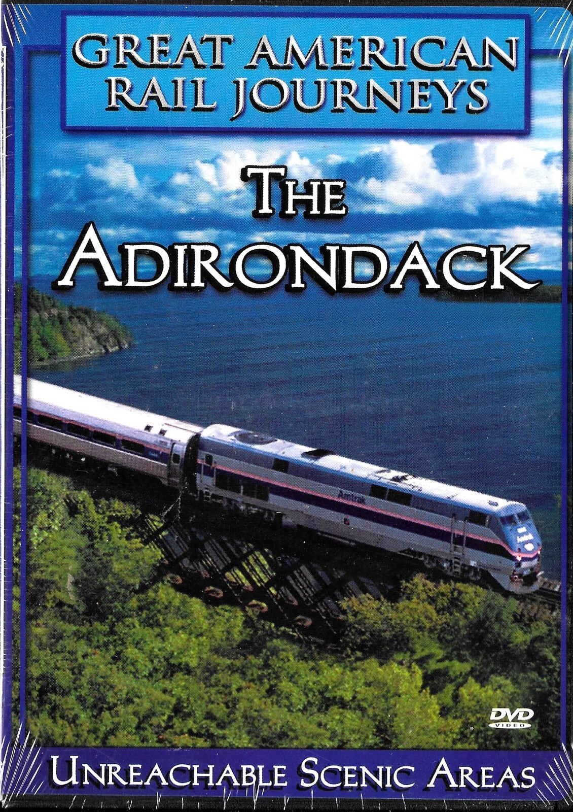 GREAT AMERICAN RAIL JOURNEYS....."THE ADIRONDACK".....NEW SEALED DVD