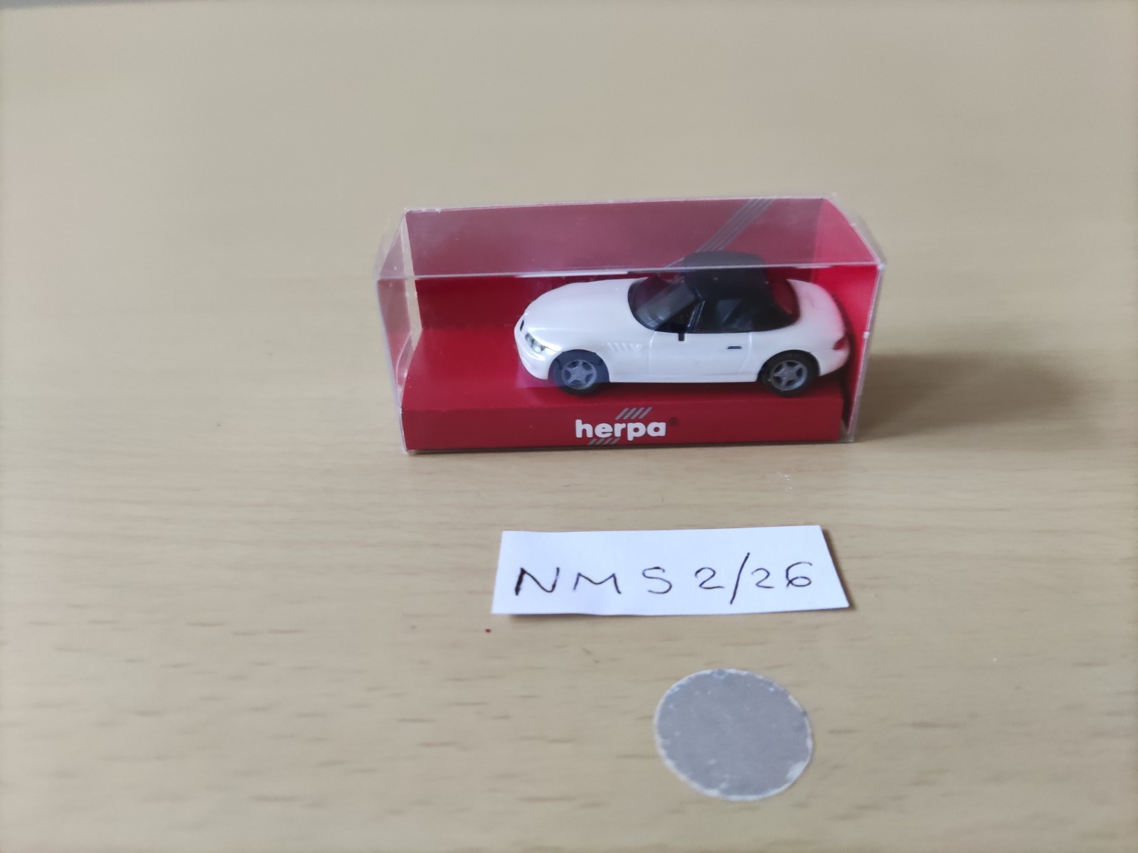HERPA, BMW Z3 SOFT TOP, 1/87e