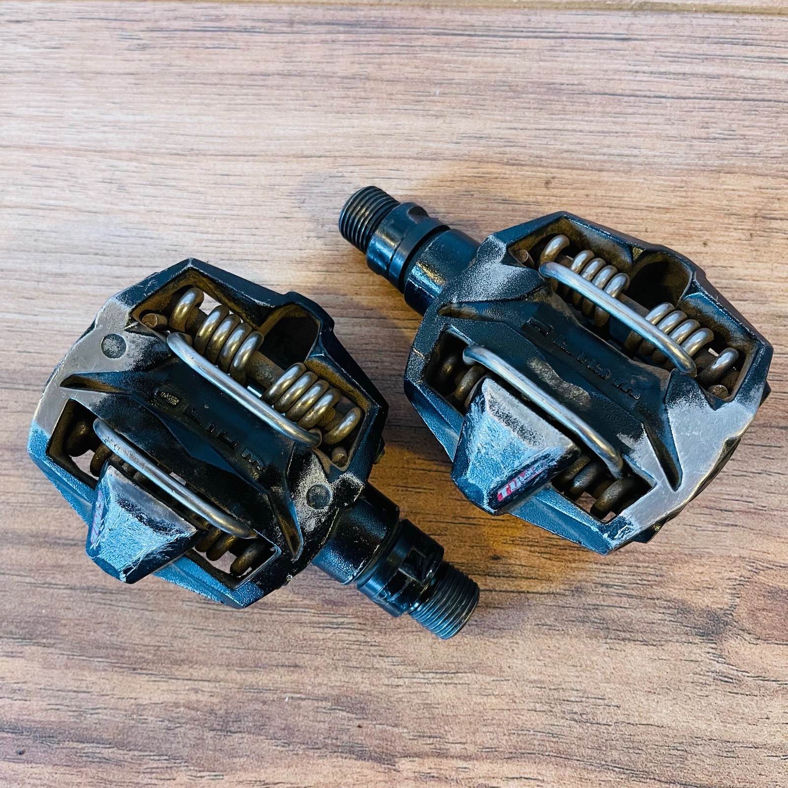 Time ATAC Alium Pedals Black Smooth Bearings No Cleats