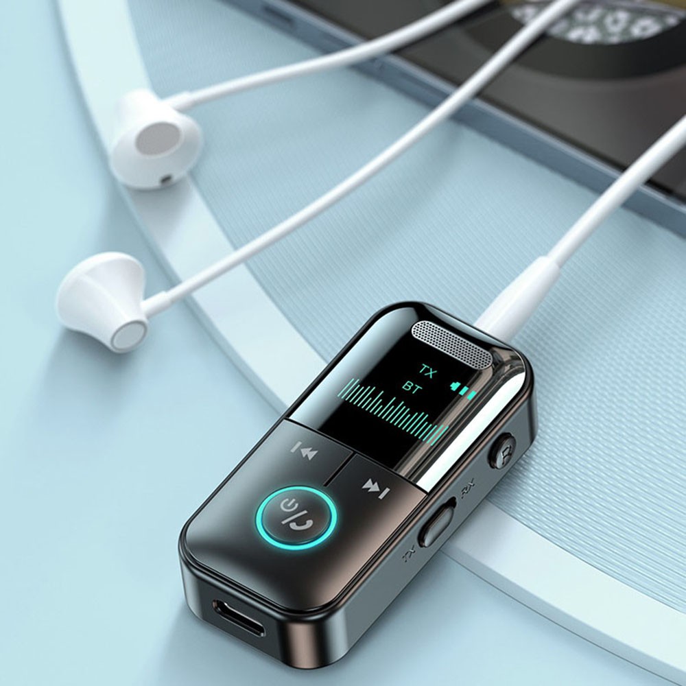 5.4 Receiver Bluetooth Transmitter Adapter 3.5mm Jack Audio Wireless Aux 4-in-1☾