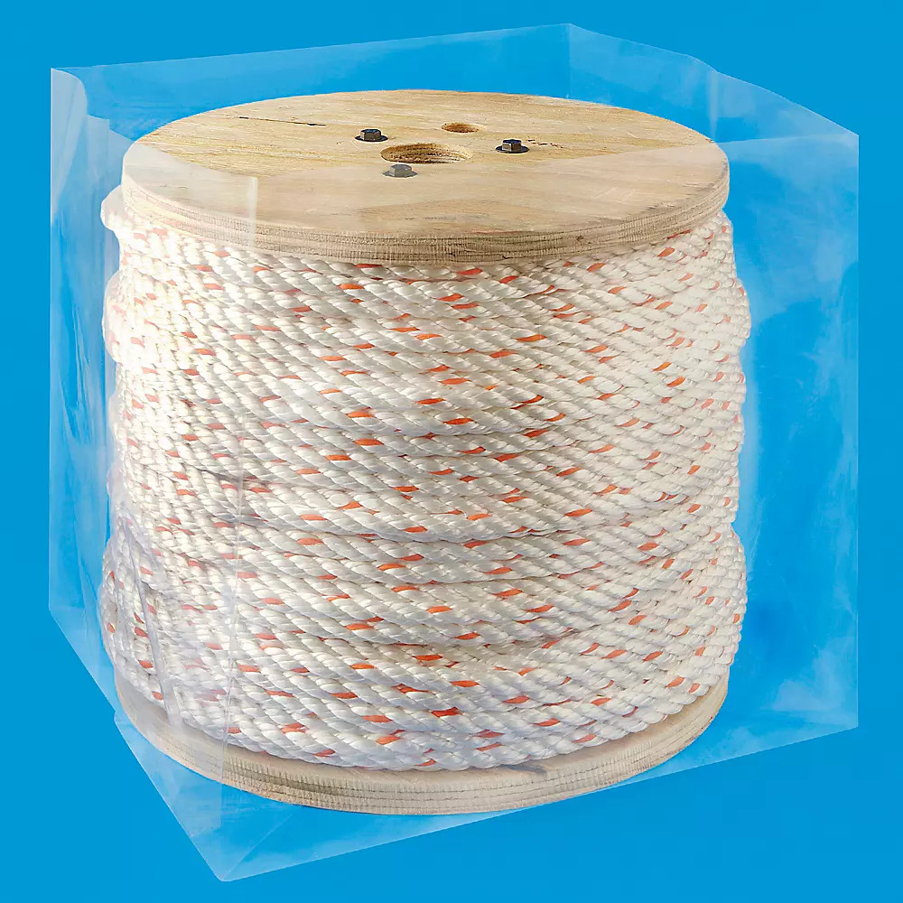 Pack of 250 12 x 12 x 18" 3 Mil Gusseted Poly Bags