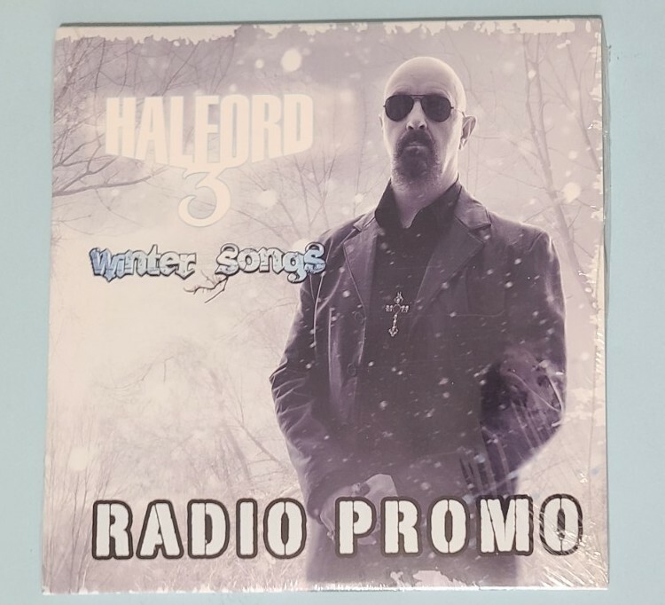 HALFORD 3 - WINTER SONGS - 5 TRACK RADIO PROMO CD - NEW