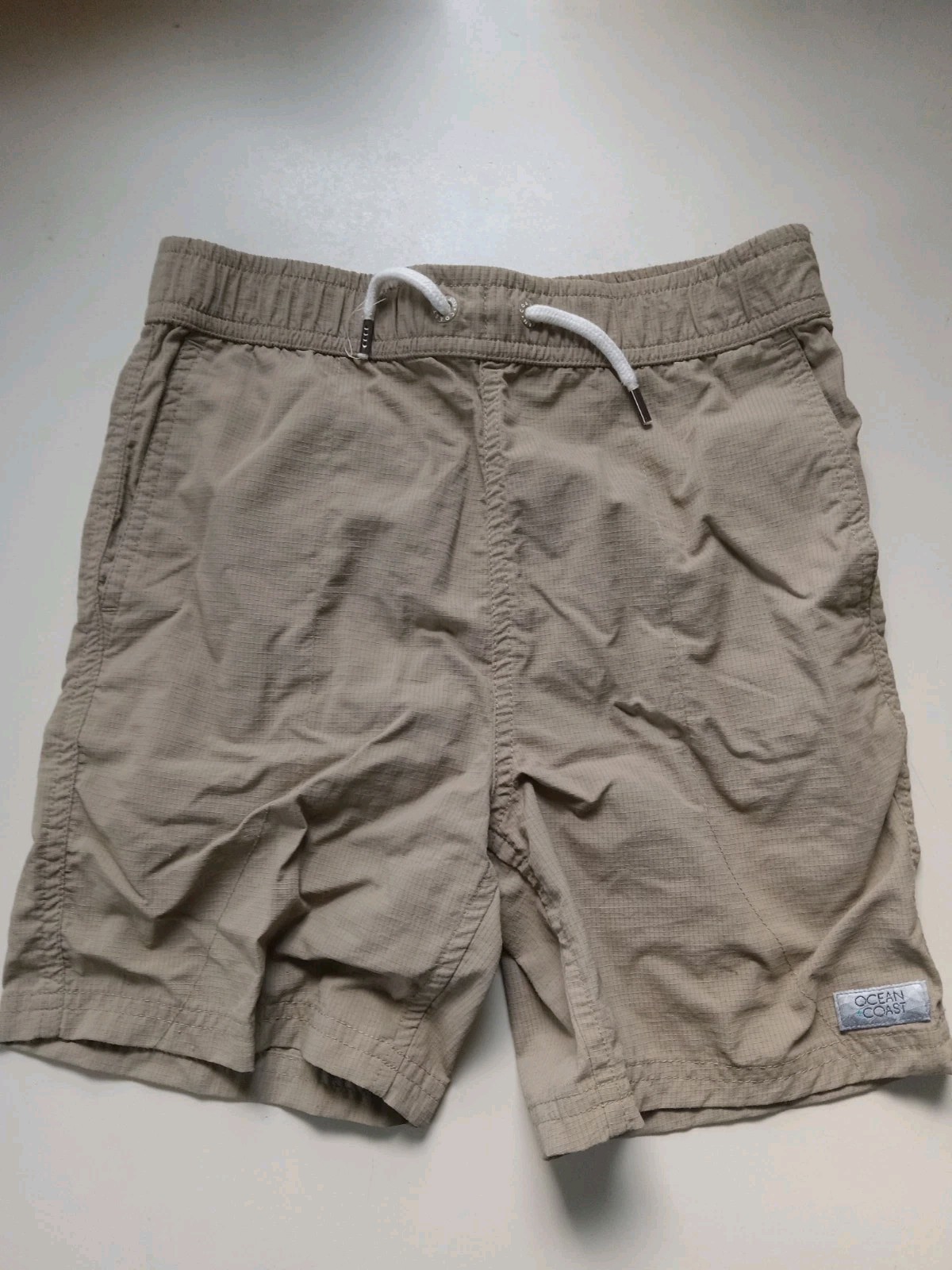 USED GOOD Ocean Coast Size 7 Tan Shorts SEE PHOTOS