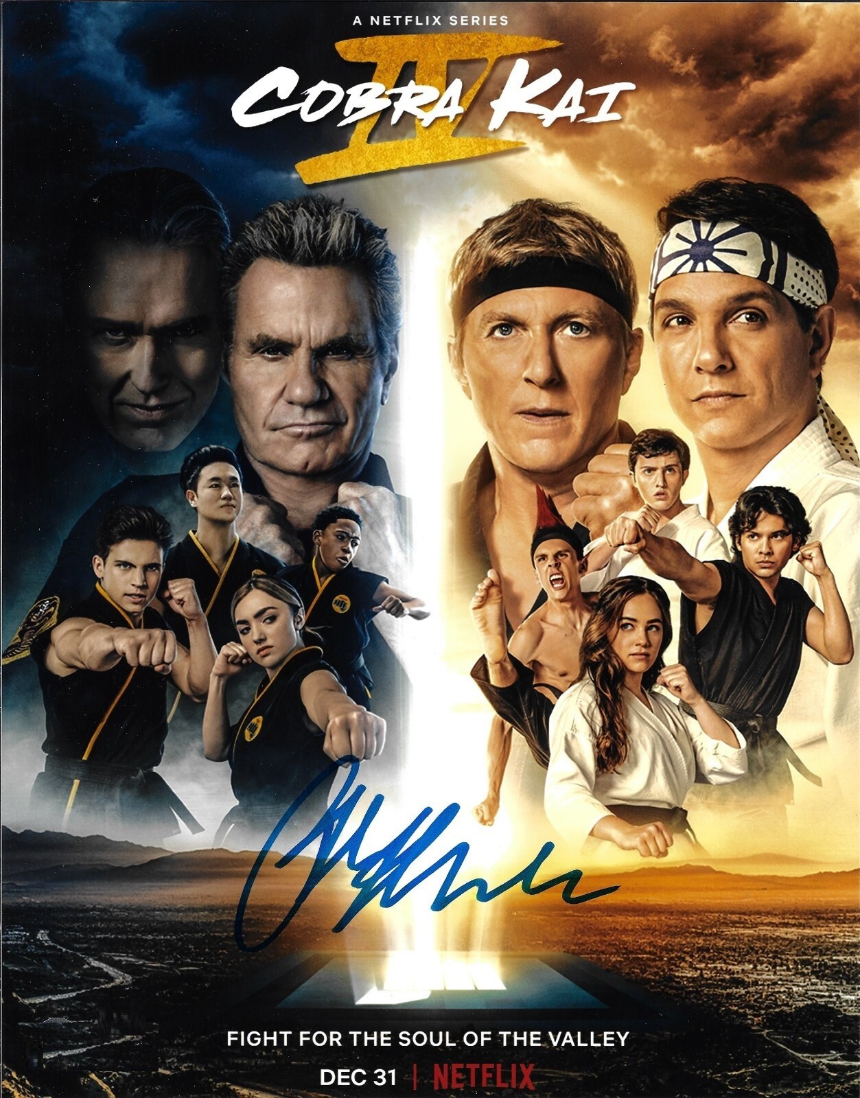 Ralph Macchio Cobra Kai 8.5x11 Signed Photo Reprint