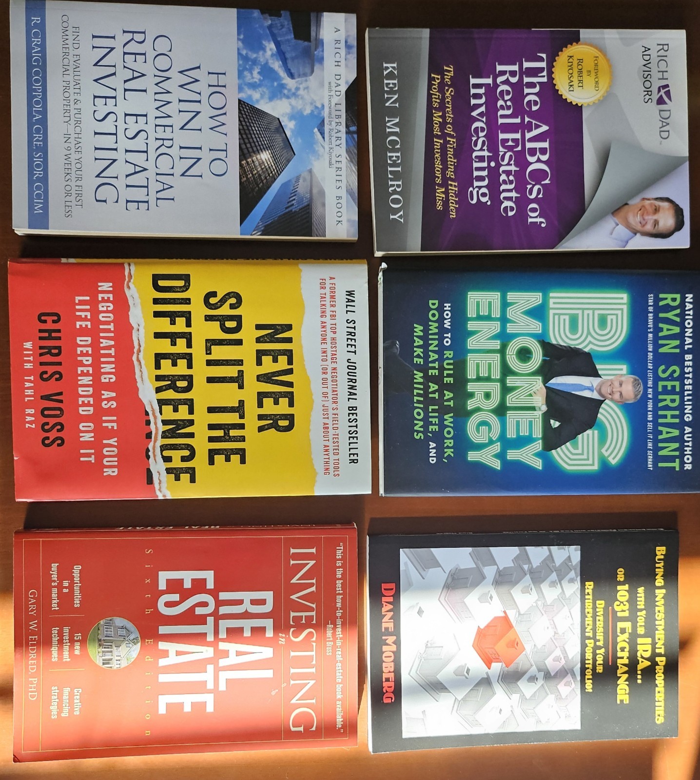 Book Bundle on Real Estate, Investing, negotiating, and money