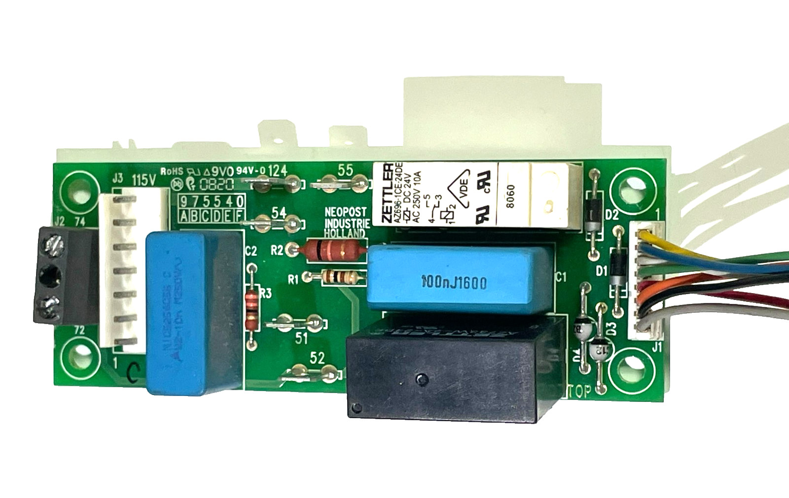 RoHs 9V0 94V-0124/115V, Used