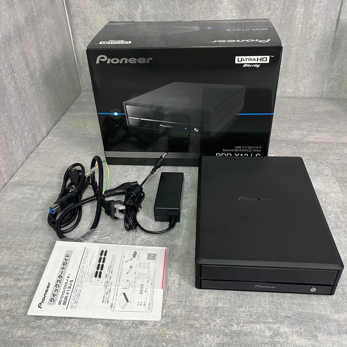 Pioneer BDR-X13J-S External UHD Blu-ray Drive M-Disc USB 3.2 LibreDrive Boxed