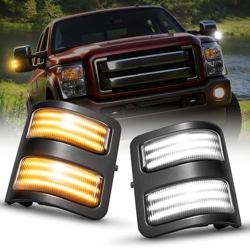  LED Sequential Switchback Side Mirror Marker Lights For 2008-2016 Ford 08-16