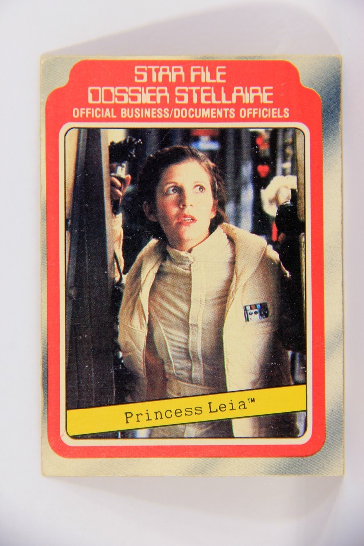 Star Wars Empire Strikes Back Card #3 Princess Leia FR-ENG O-Pee-Chee L020295