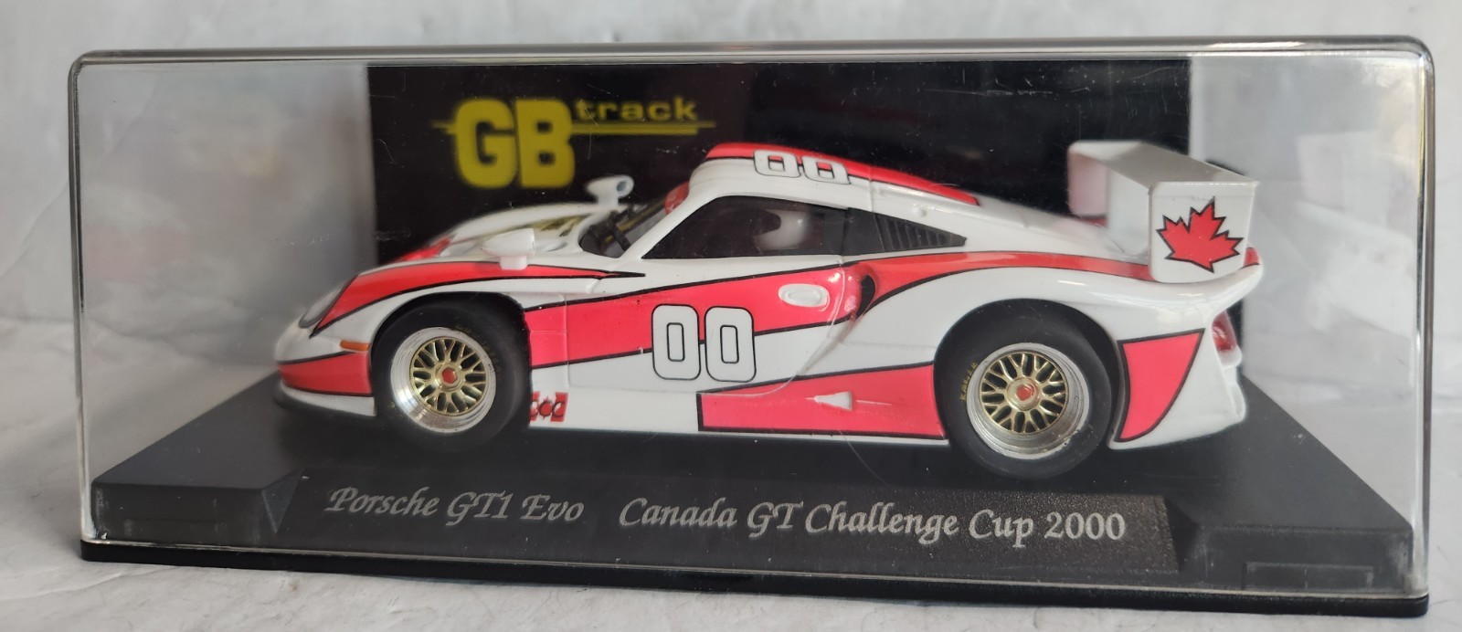 GB TRACK PORSCHE GT1 EVO 2000 CANADA GT CHALLENGE CUP  GB72  SLOT CAR 1:32 NIB
