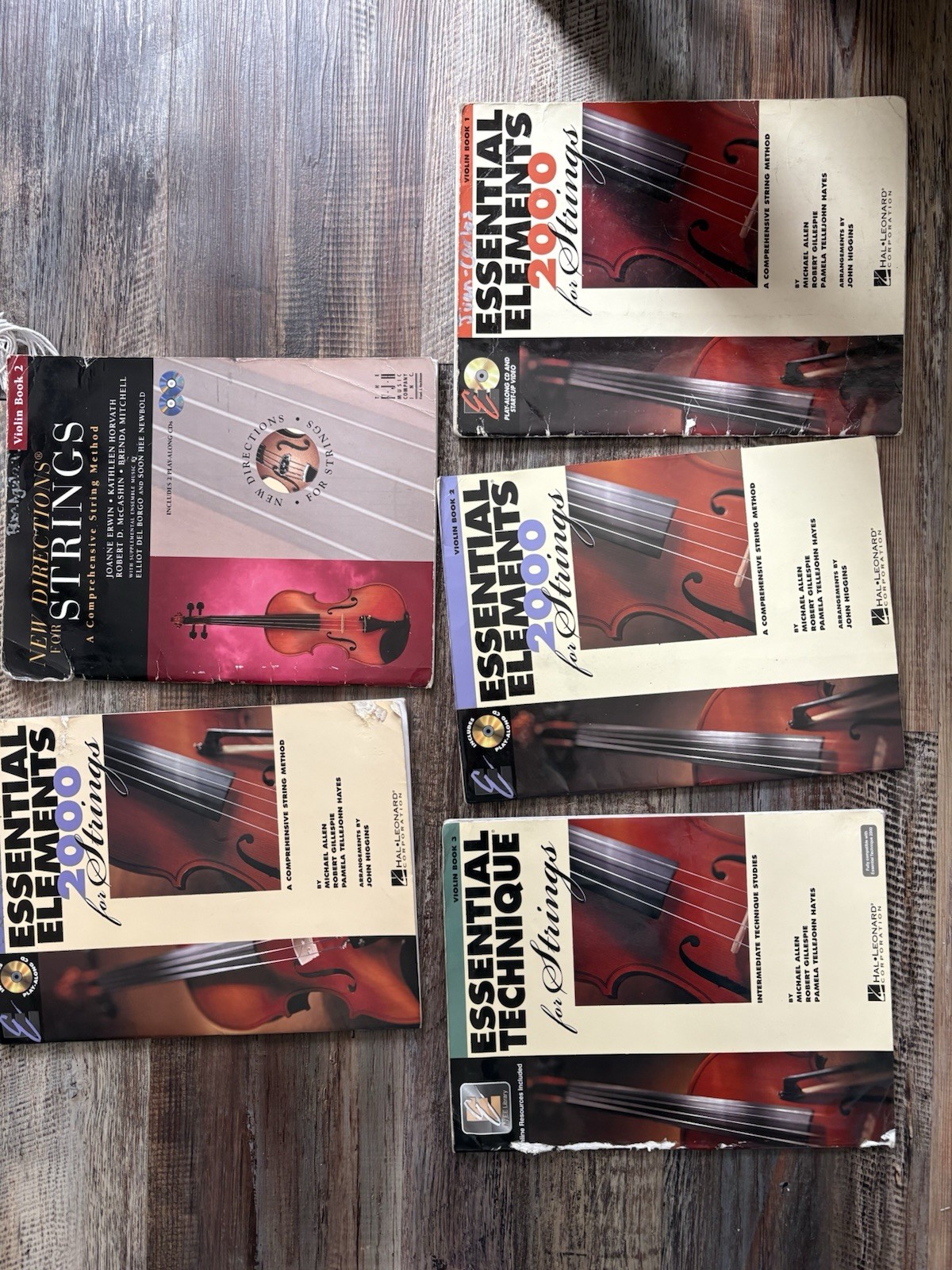 Essential Elements 2000 for Strings Violin Beginner Workbook by Hal Leonard