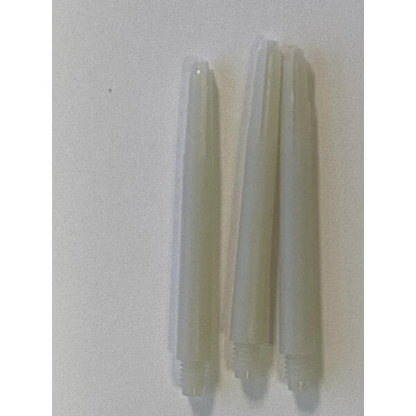 Nylon Medium Dart Shafts Natural - 5 Sets