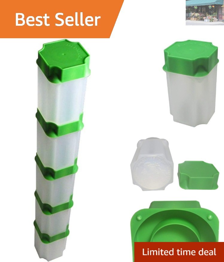 Coin Tubes for 10 American Silver Eagles - Stackable & Monster Box Compatible