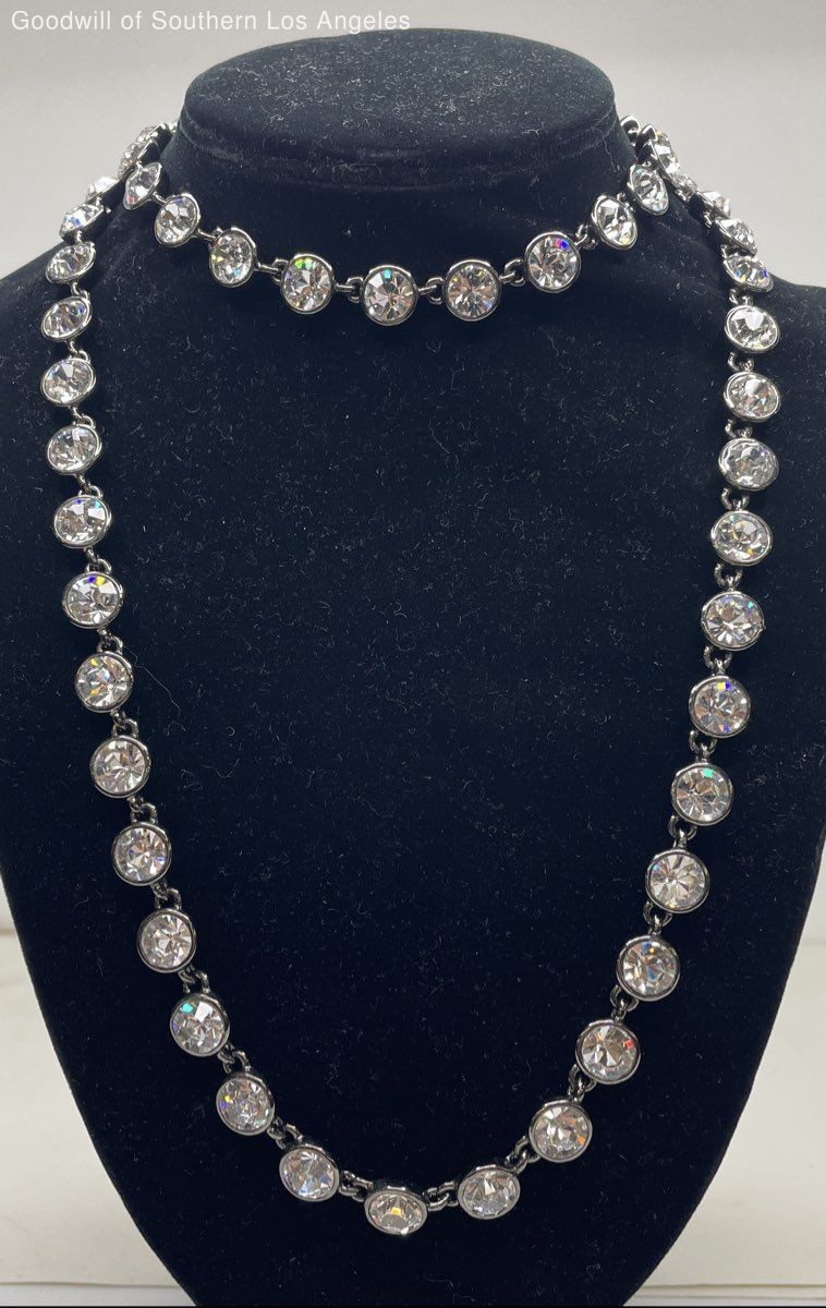 Givenchy Crystal Link Necklace