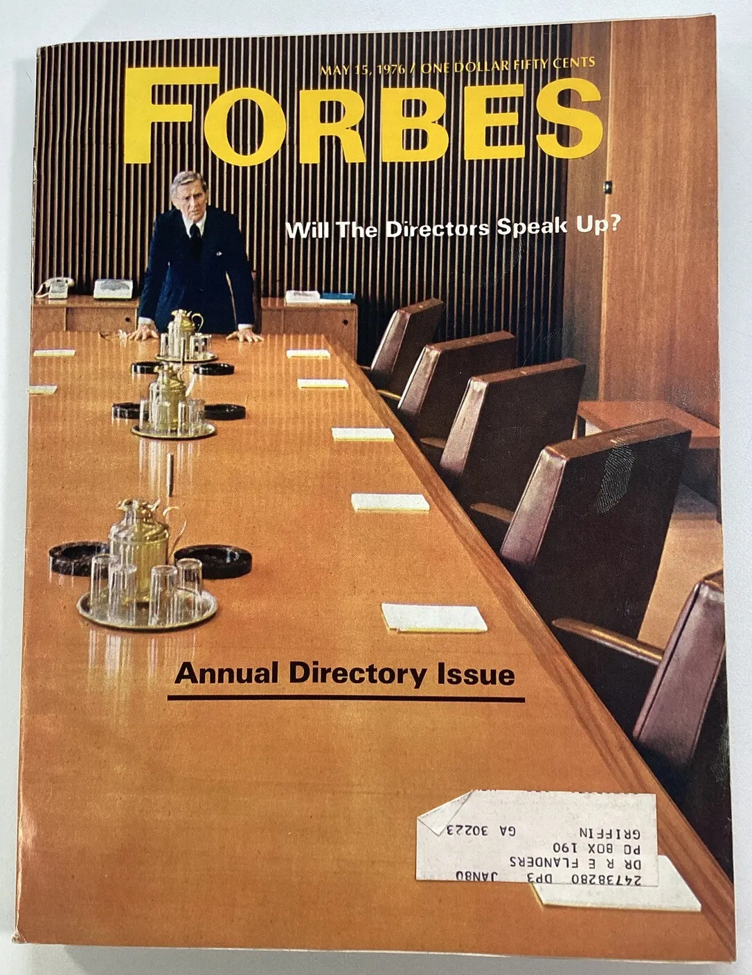 Forbes Magazine Vtg 1976 Rare Ads Annual 272 Pages Computers Tech 500 Pay Beer