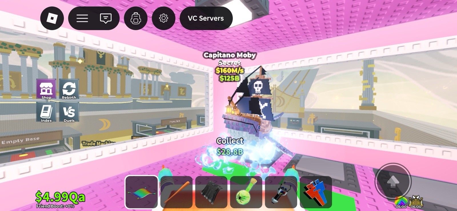 Roblox Capitano Moby Secret Game Item Asset $160M/s $125B In-Game Collectible