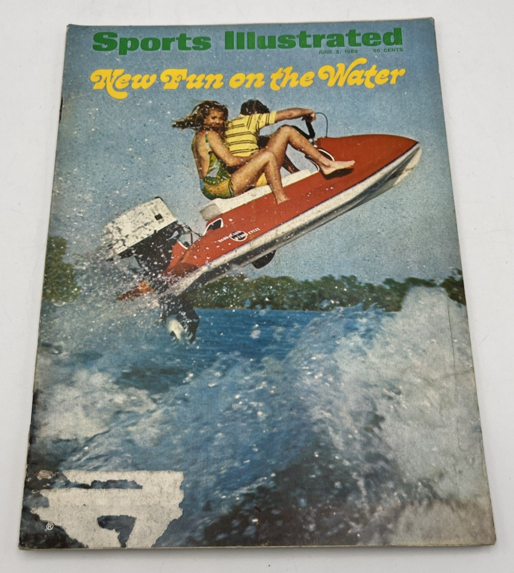 Sports Illustrated June 2 1969 New Fun On The Water Subscription Magazine