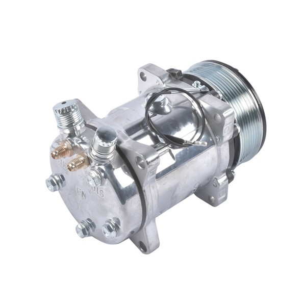 12V A/C Air Conditioning Compressor w/Clutch Replacement for Sanden 508 8-Groove