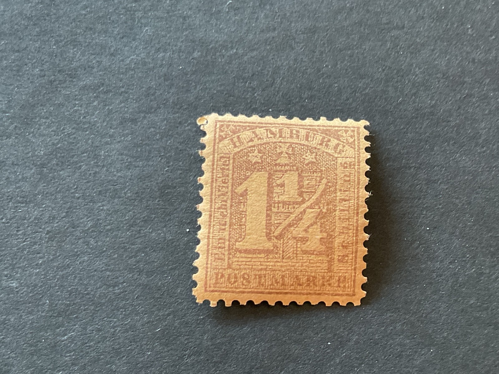 Germany Hamburg 1864/65 mounted mint or used stamp  B3479