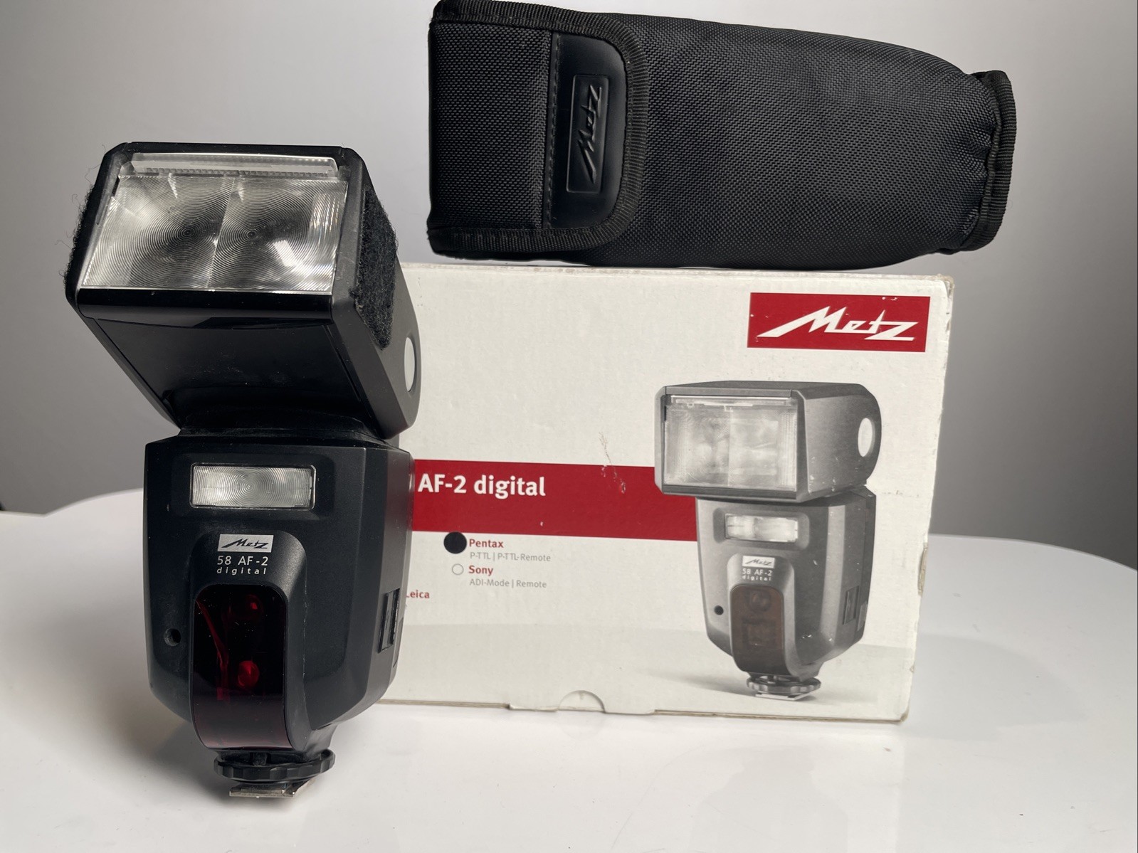 Metz Mecablitz 58 AF-2 Digital Shoe Mount Flash for  Pentax