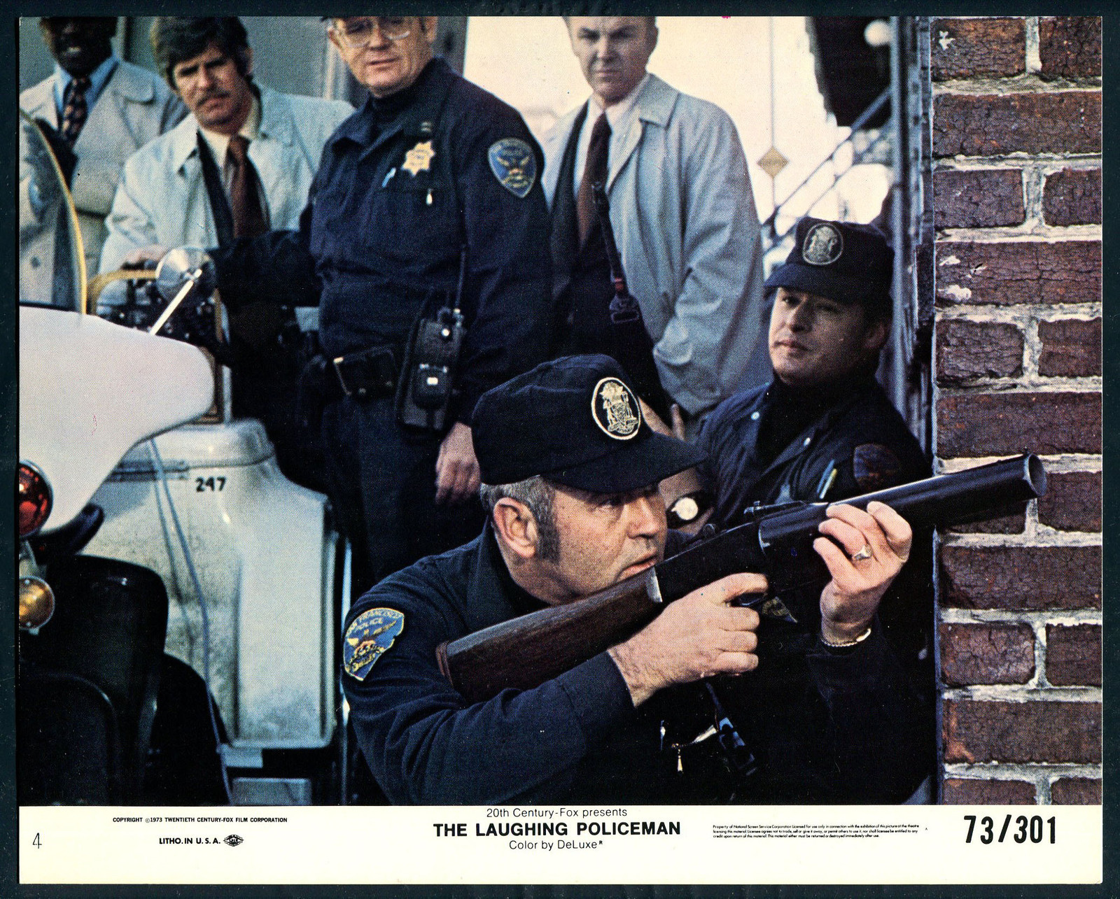 ANTHONY ZERBE SHOTGUN The Laughing Policeman ‘73