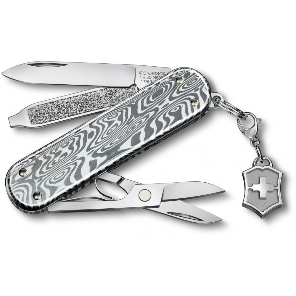 Victorinox CLASSIC SD Swiss Army Knife BRILLIANT DAMAST 0.6221.34