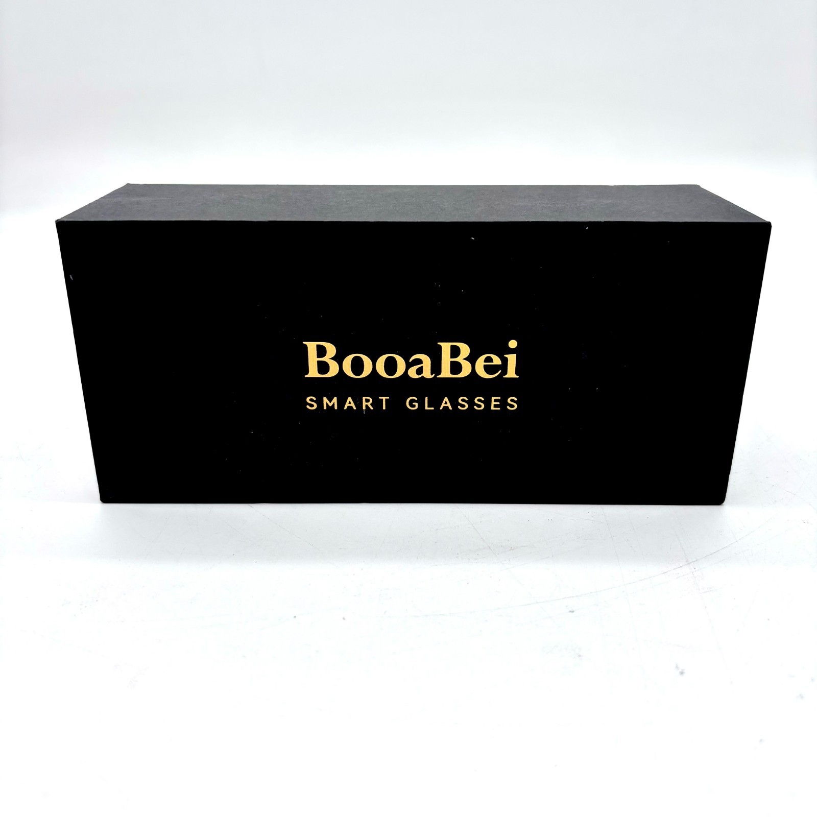 Booabei Unisex Black Frame Smart Glasses With AI Camera Model W610
