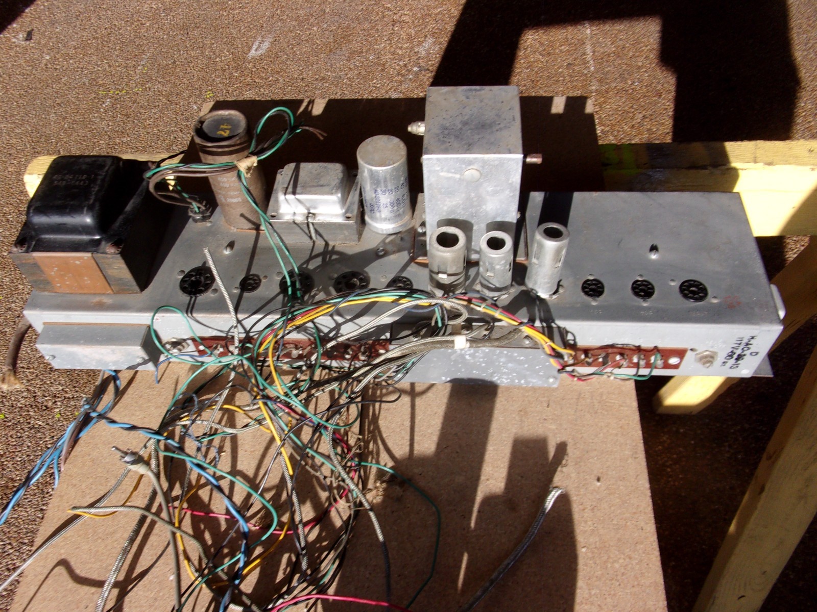 PROJECT: Hammond Organ large chassis from an L-100 series organ.....