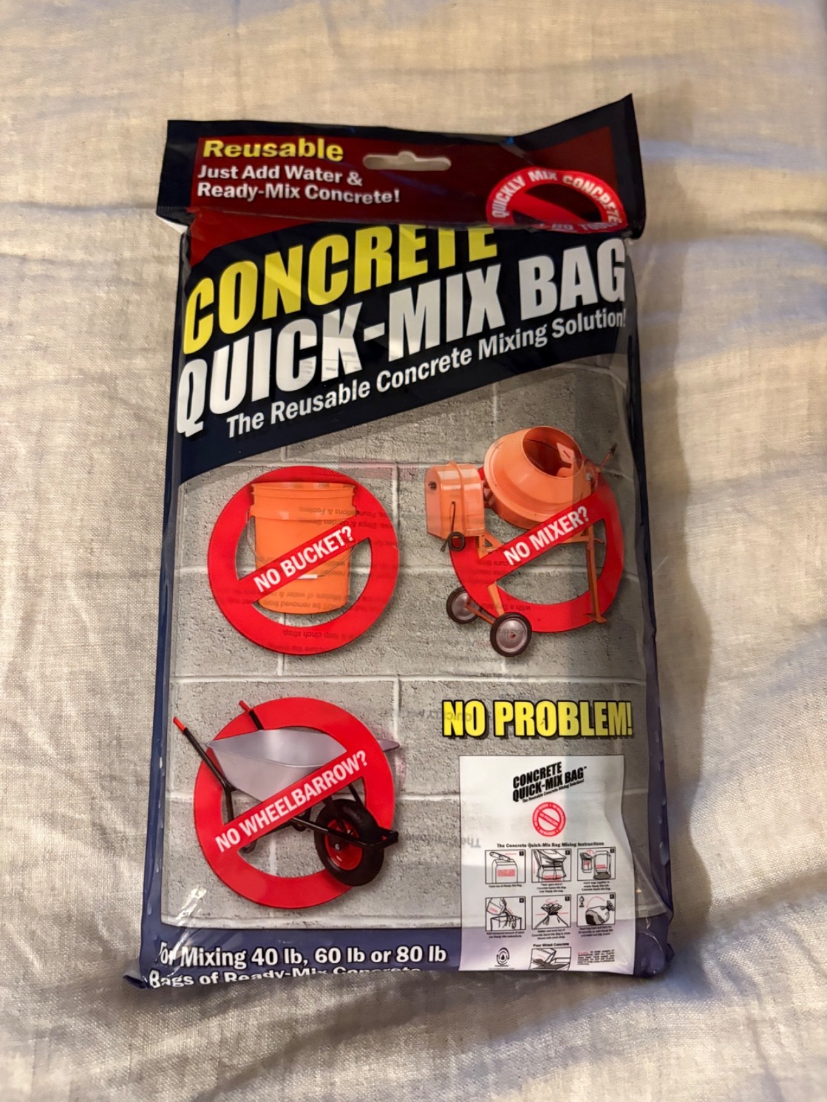 The Cement Solution Concrete Mixing Bag 80 Lbs.