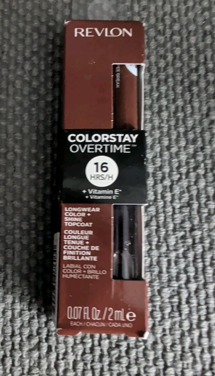 NIB Revlon ColorStay 16 HRS Overtime Longwear Lip Color #570 No Coffee Break