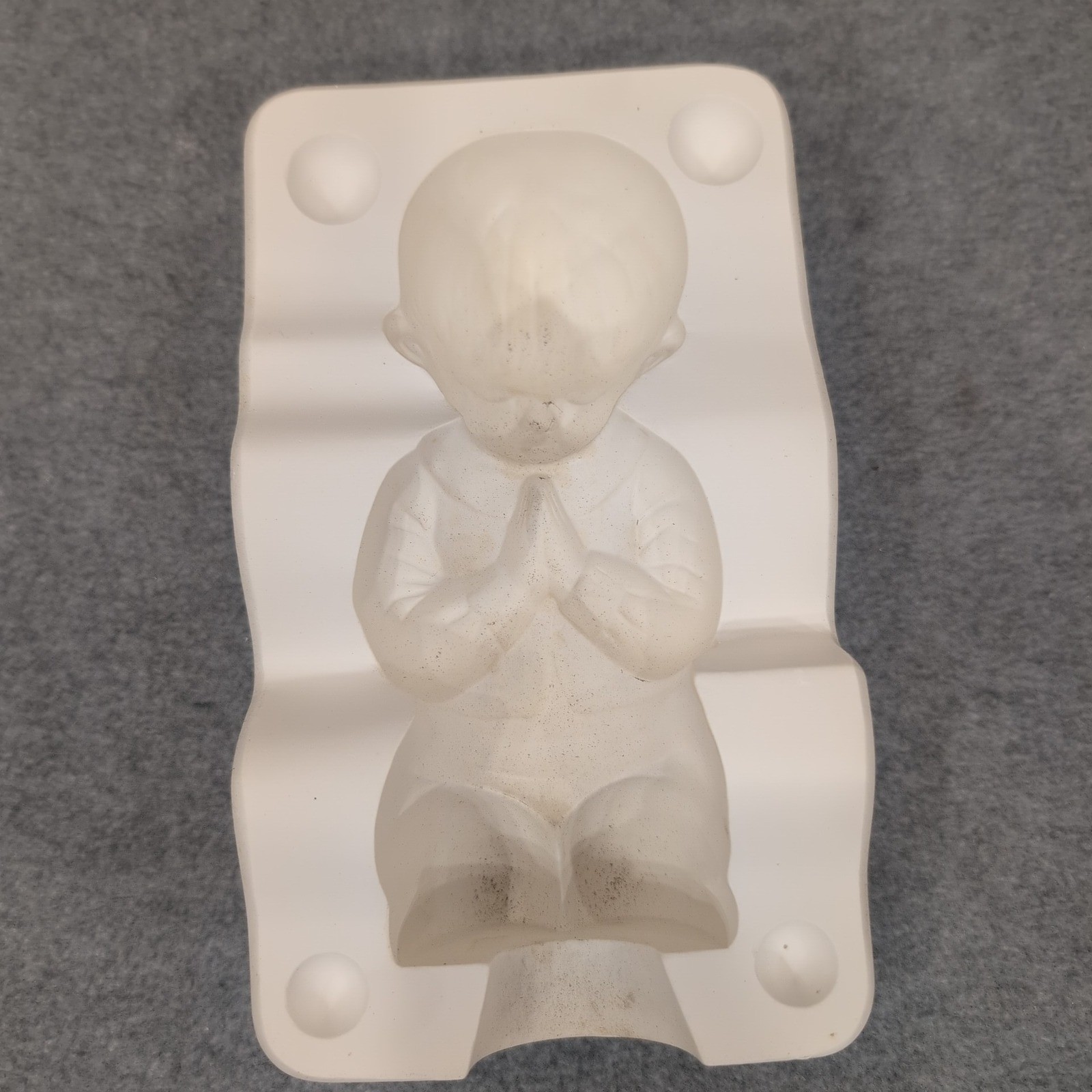 Praying Boy Mold R628 Ceramic Plaster Resin Casting Doll Figure