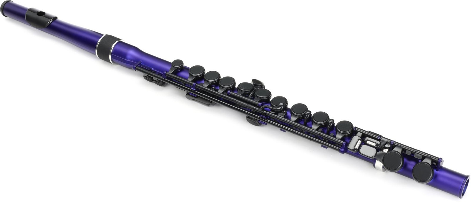 Nuvo Student Flute - Black/Blue (5-pack) Bundle