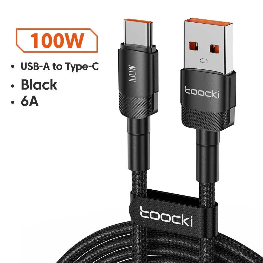 Toocki USB Type C Cable Fast Charging USB C Charger Cord For iPhone 15 14 13 12