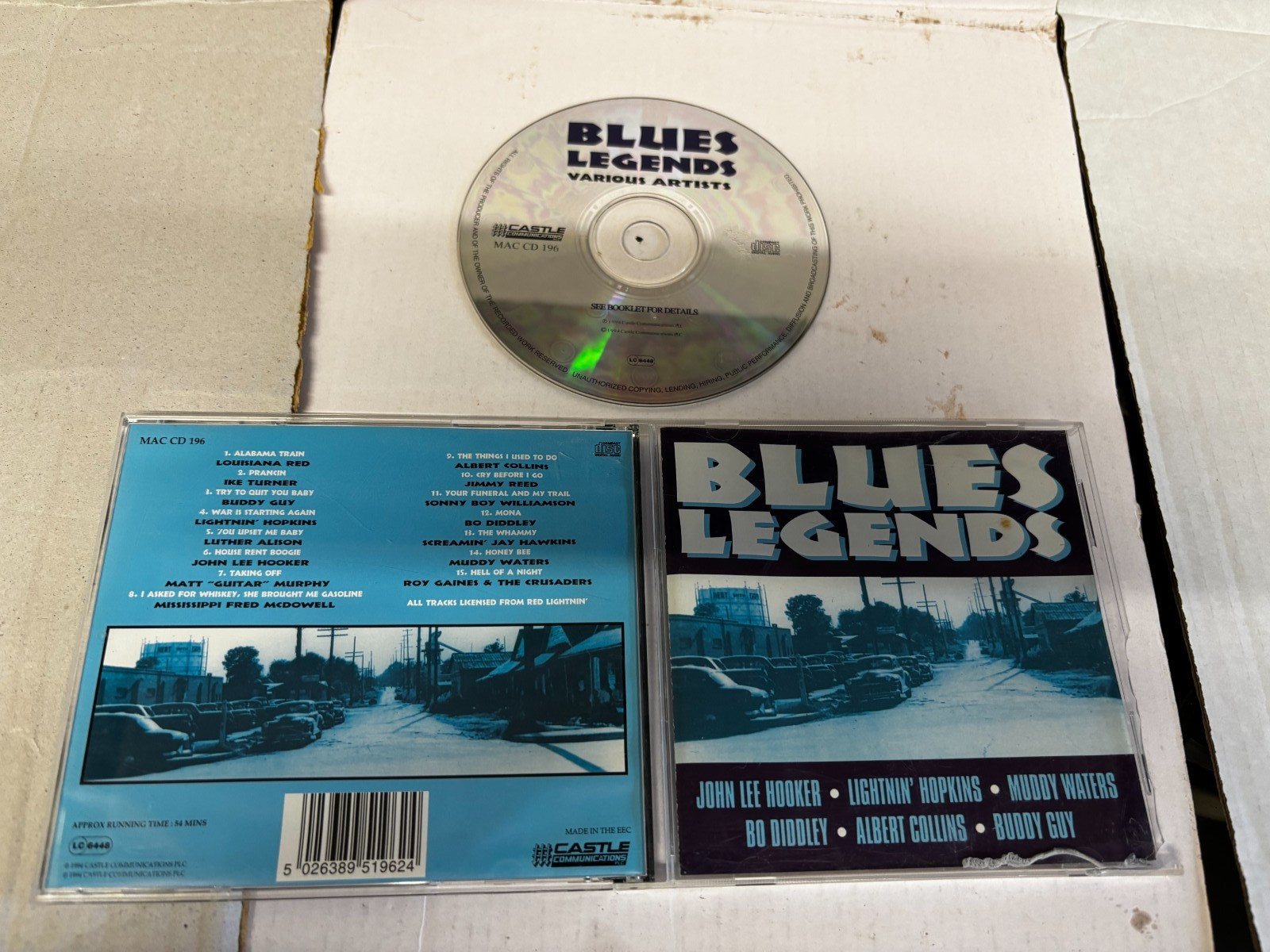 blues legends cd ex condition