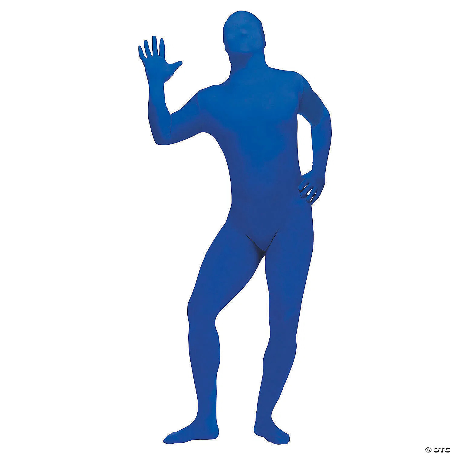 Skin suit blue adult plus