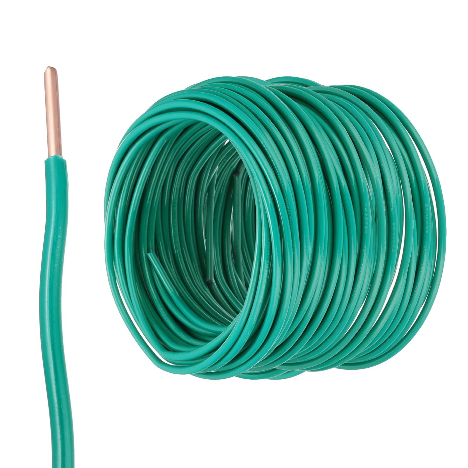 MECCANIXITY THHN Wire 14AWG 200ft Solid Copper Electrical Wire 600V UL Listed