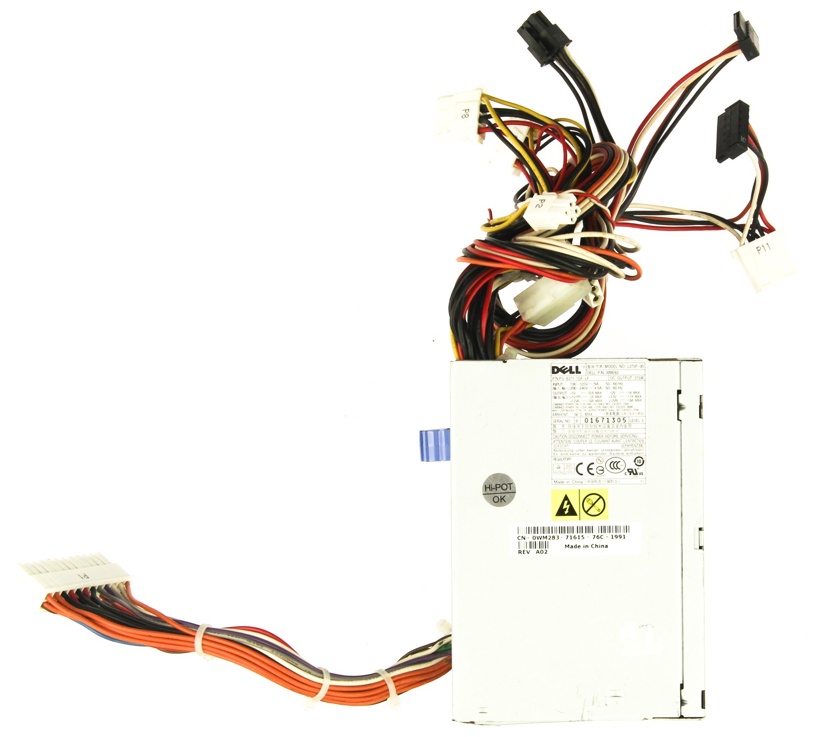 DELL PS-6371-1DF-LF 375W Power Supply