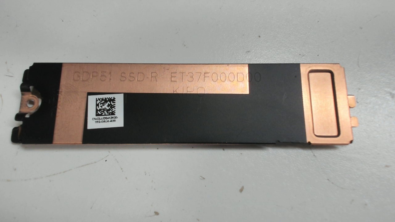 First Second 2280 M2 SSD Solid Heatsink Cover Bracket For Dell XPS15 9500 9510