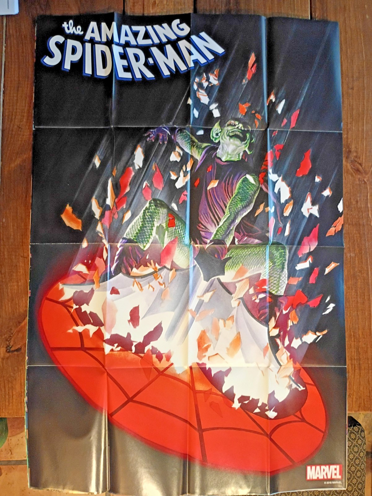 Amazing Spider-Man comic retailer promo poster (24x36) Green Goblin
