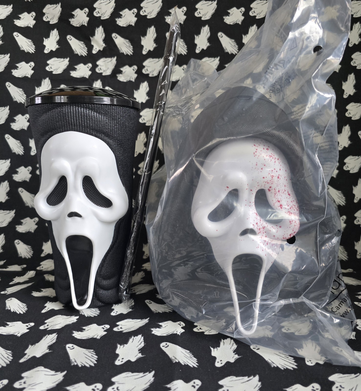 🔪😱Scream 7 2026 Popcorn Bucket & Gripper Cup Combo, Brand New!😱🔪