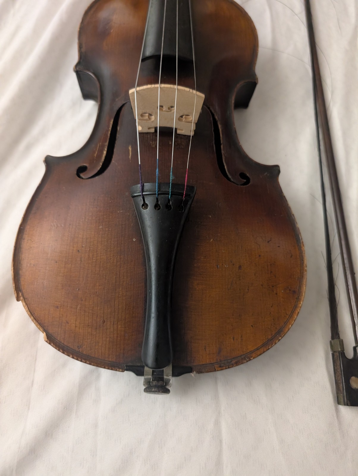 Violín Hecho Por Fried Aug Glass  Tomando Como Base el Stradivarius de 1719