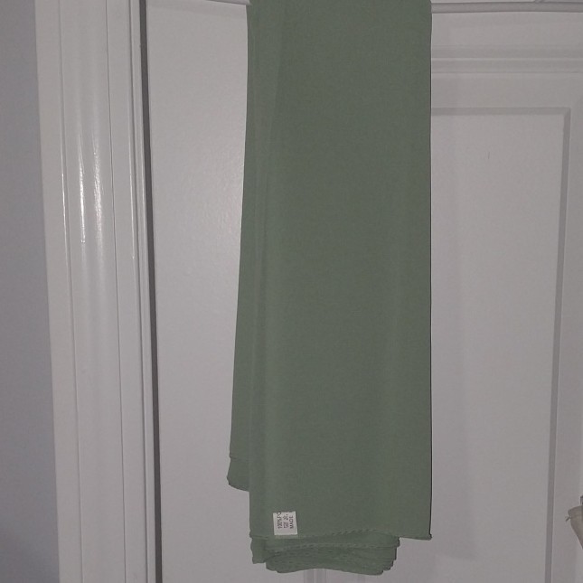 Mint green hijab