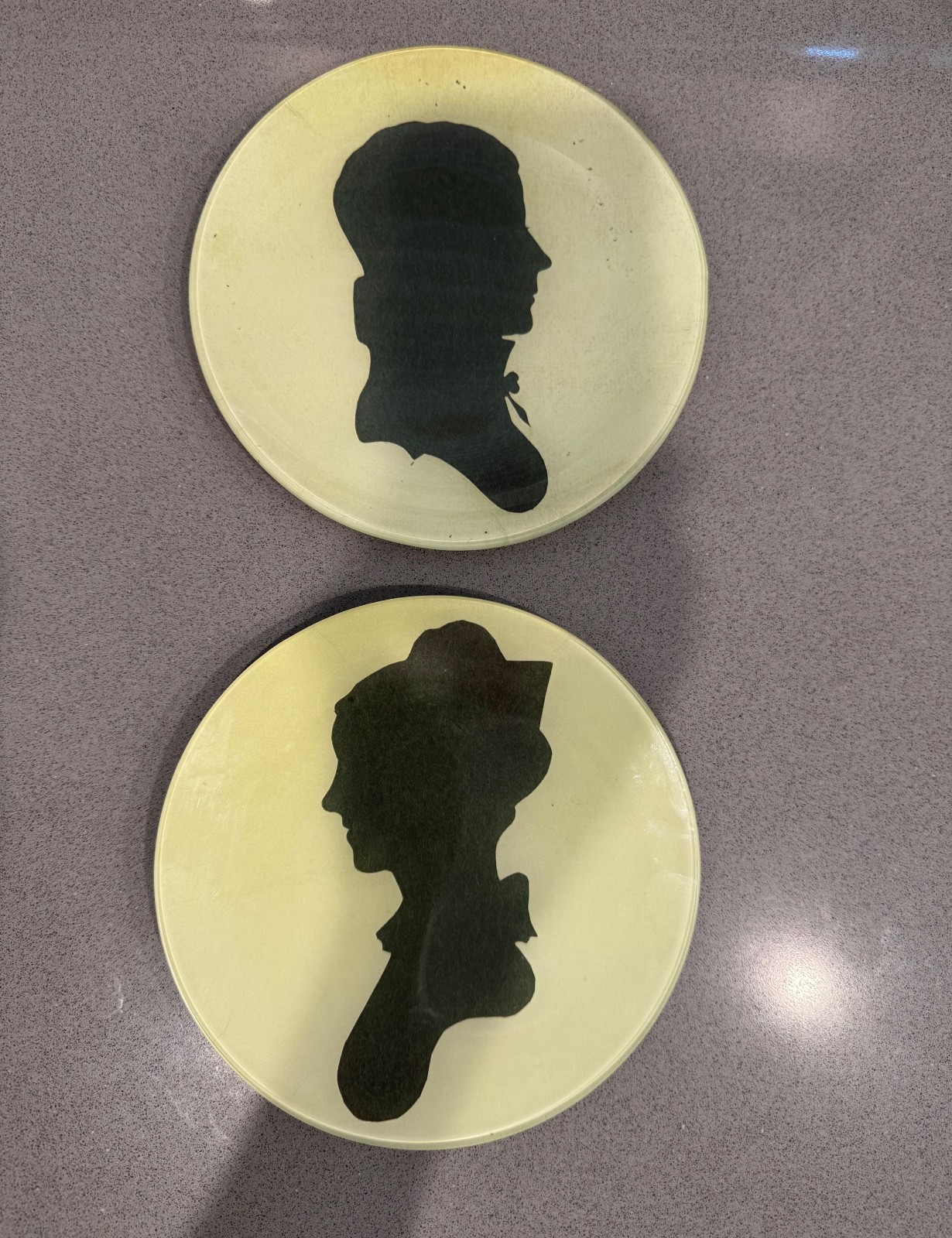 John Derian decoupage 6 7/8" plates