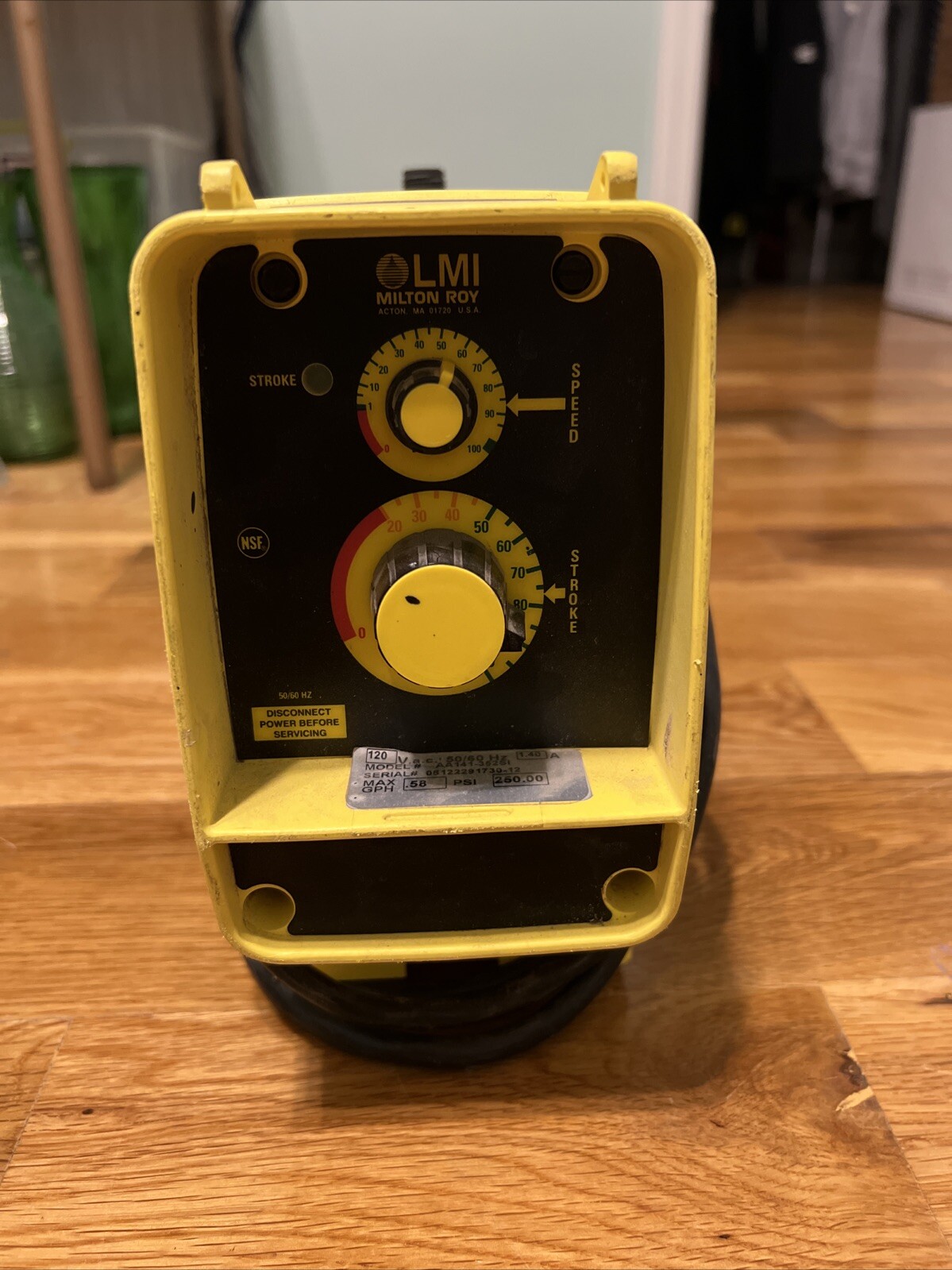 Milton Roy Chemical Pump AA141-352SI