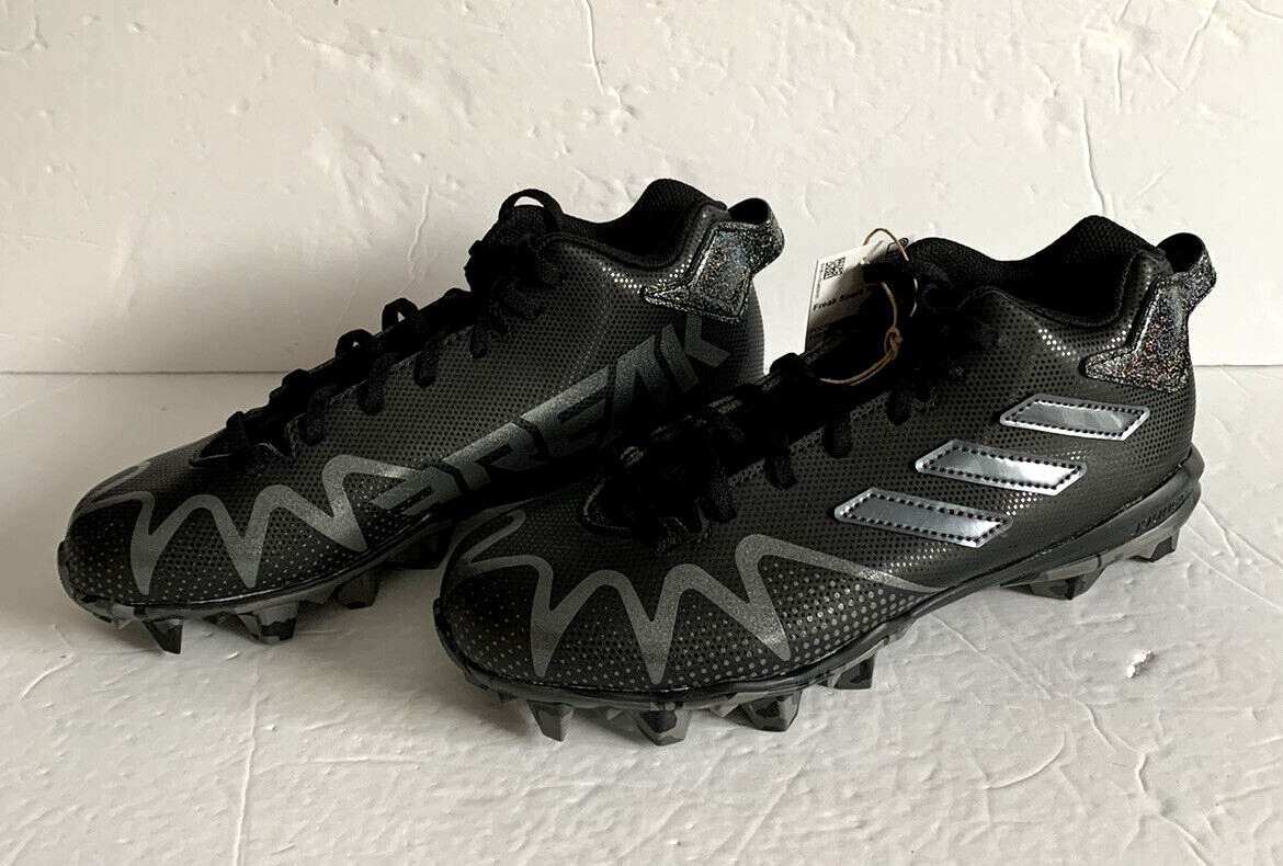 Adidas Freak Spark MD Youth NEW GZ6889 Black Football Cleats Size 4.5