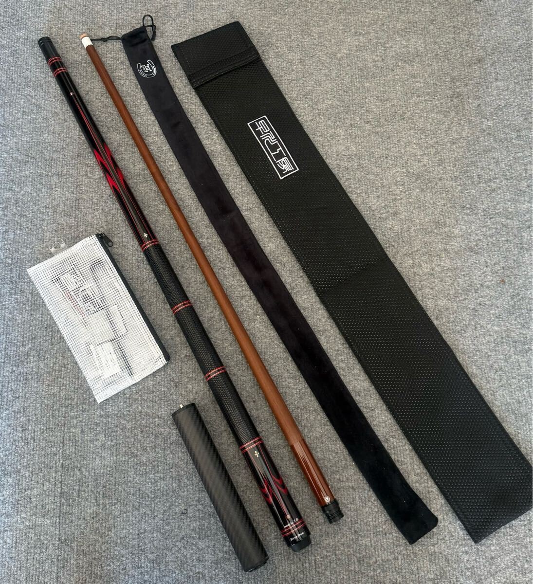 Billiard Hayakawa Cue NO.419 3-Stage Grip Butterfly Model 276597